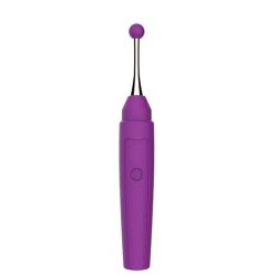 The Dot: Compact Precision Clitoral Vibrator for Targeted Bliss - Purple
