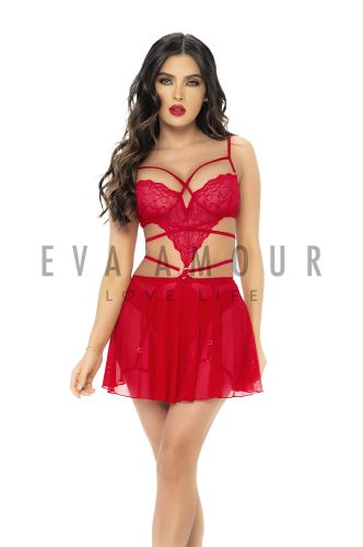 Mapalè Two-In-One Babydoll and Teddy
