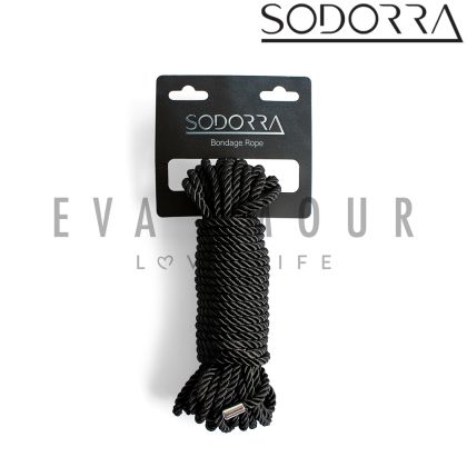 SODORRA Bondage Rope Black 10m