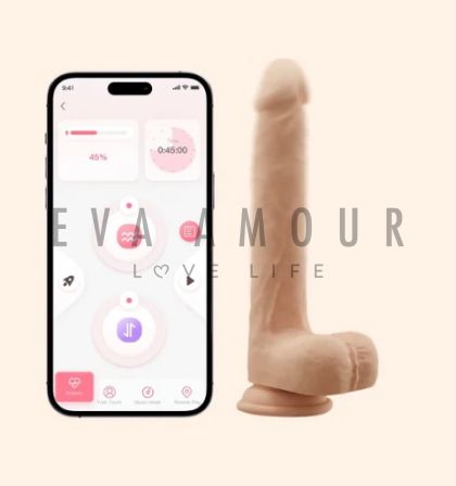 Luis - App Controlled Realistic Thrusting Dildo 8.5"