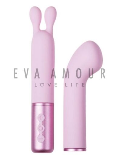 Padparadscha - Travel Vibrator Set with Interchangeable Heads