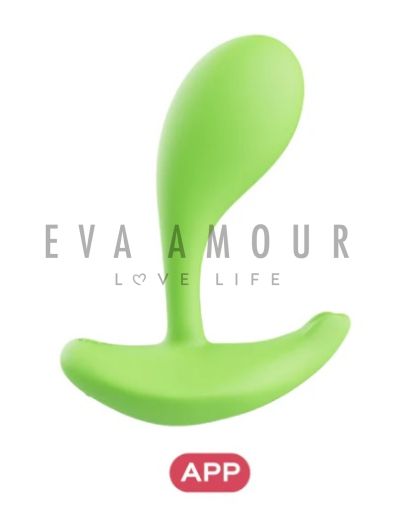 Oly 2 - Pressure Sensing APP-enabled Wearable Clit & G Spot Vibrator Neon Green