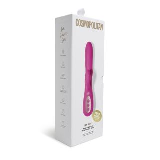 Cosmopolitan Luminous Dual Stimulator with Massage Beads - Pink