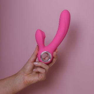 Beso G Suction Vibrator Pink