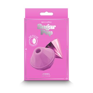 Sugar Pop Jewel Air Pulse Clitoral Stimulator Pink