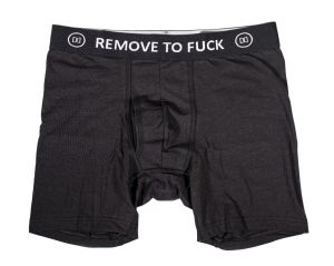Dani Daniels "Remove To Fuck" Mens Boxer Shorts Black
