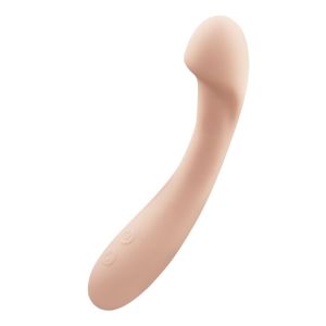 DELYTE Curved G-Spot Vibrator - Peach