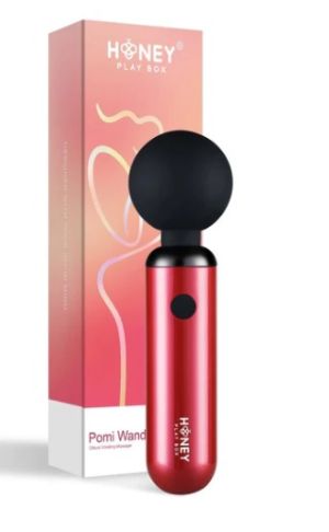 Pomi Wand - Clitoral and Body Wand Vibrator Red