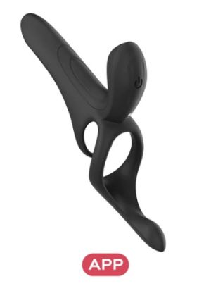 Pleasure Pivot - Cock Ring Black
