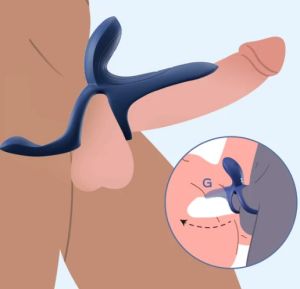 Pleasure Pivot - Cock Ring Blue