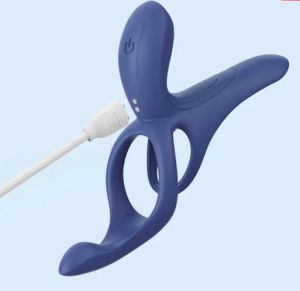 Pleasure Pivot - Cock Ring Blue